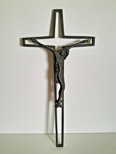 Grand crucifix bronze de - bronze,