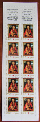 Carnet croix rouge - france,