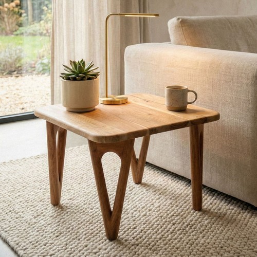 Table basse acacia - , bois