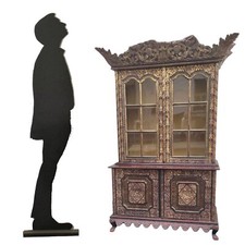 Asian carved wooden furniture, late 19th century early 20th century