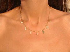 Collier chaîne fine prénom