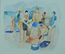 Ancien tableau dessin