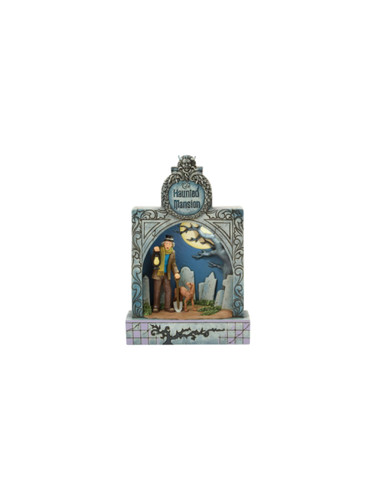 Figurine diorama led haunted - figurine,