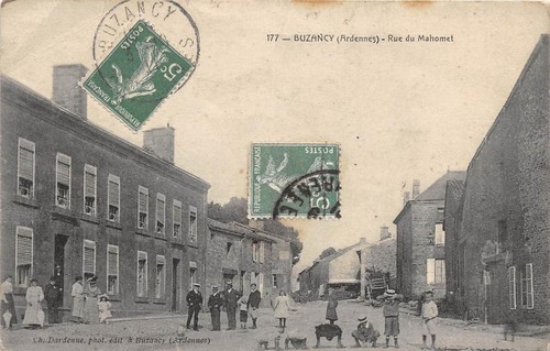 Cpa buzancy ardennes rue - cpa,