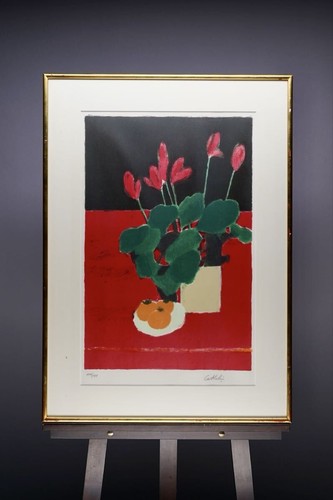 Lithographie bernard cathelin - bernard,