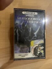 Le manoir du Dr Genius  -ORIC 1 48K ATMOS CASSETTE IN COMPLETE BOX