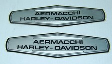 Adhésifs Logo Réservoir Aermacchi Harley Davidson GTS 350 à Partir De 1969 1974'