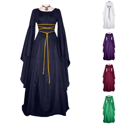 élégante robe médiévale - robe,
