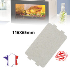 Plaque de mica micro onde universel 116X65mm prête à être installée