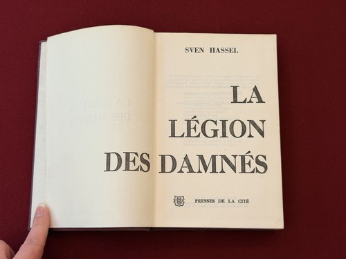 Livre légion des - des, damnés