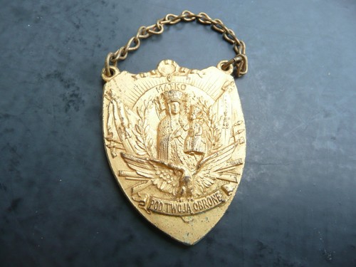 Gold metal siding medal with - gold,