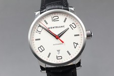 [ avec boîte ] Montre automatique pour homme Montblanc Time Walker 7210 White...