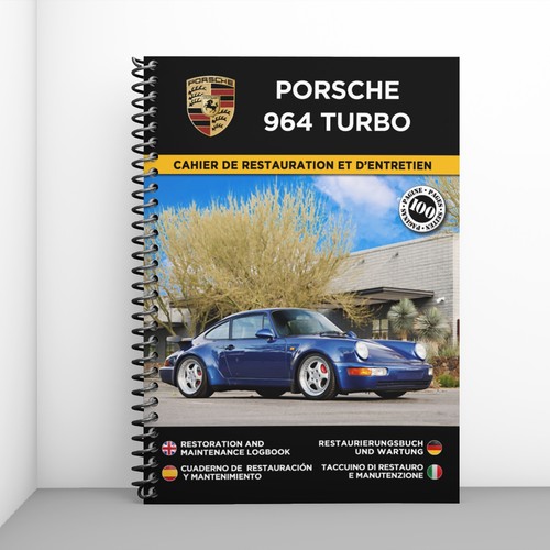Porsche 964 turbo - turbo, :