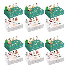  20 Pcs Bonbon Box Boite Noel Boîtes À Cadeaux Noël Contenants Biscuits