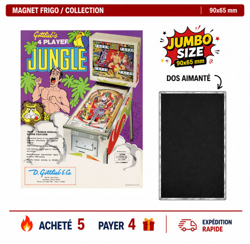 Magnet frigo jungle 90x65 - frigo,