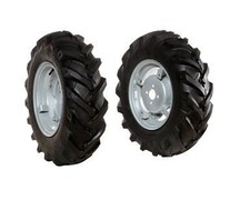 Paire Roues Gommées 6.5/80-12