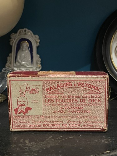 Grande boîte poudres - boîte, de