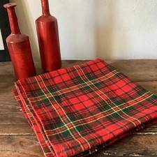 tissu à Carreaux Vintage