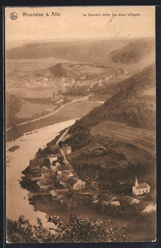 Cpa mouzaive alle la - mouzaive, et