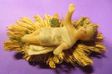 SANTON en CIRE ancien Jésus