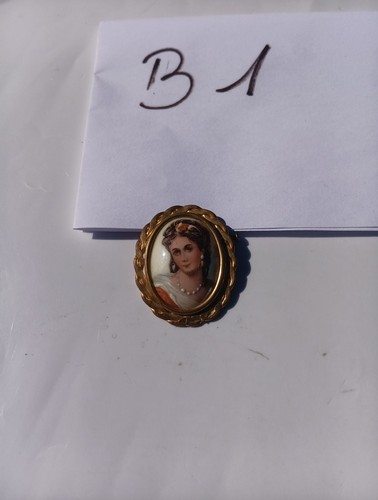 Ancienne broche limoges - broche,
