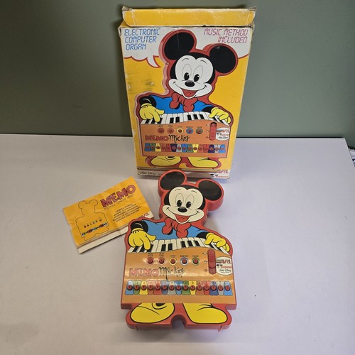 Vintage disney bontempi - bontempi, "memo