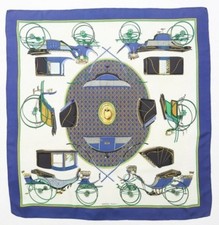 Authentique Foulard Hermès "