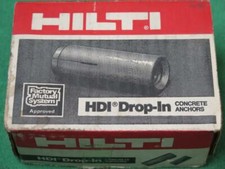 46 HILTI 38 HDI 3/8" THREADED EXPANDING DROP IN MASONRY CONCRETE ANCHOR FASTENER