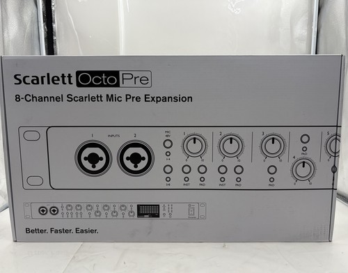 Focusrite scarlett octopre - scarlett, 8
