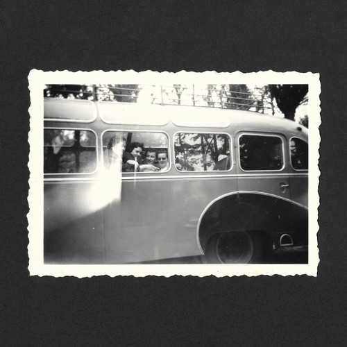 Friends window bus fun - bus, frame