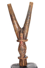 Art Africain - Ancien lance Pierre SENOUFO  LP228 - Fronde Slingshot POTOMO WAKA