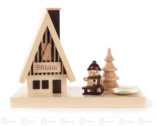 Fumoir chalet avec bonhomme - fumoir,