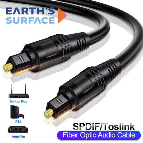 Câble audio optique toslink - audio,