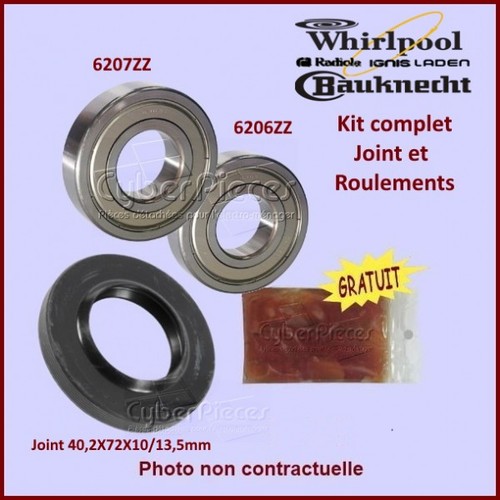 Kit palier whirlpool - palier,