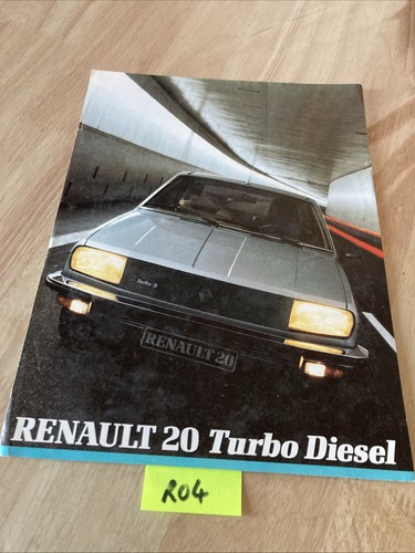 Renault r20 turbo - r20, td