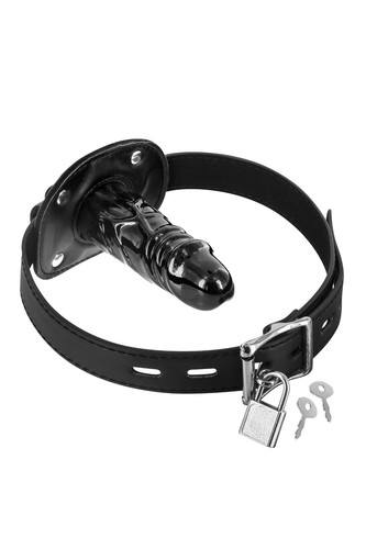 Bâillon pénis long 5cm - bâillon, 9,5cm