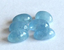2,70 ct Lot de 6 Aigues Marine