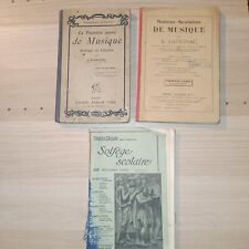 Livres scolaires de musique et