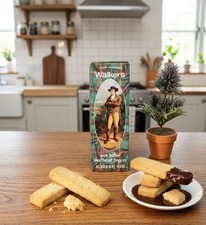 Antique Metal Box/Walkers Scotland Box/Vintage Collectible Box