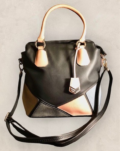 Gussaci crossbody black pink - crossbody, black/pink