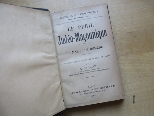 Peril judeo maconnique le - le,