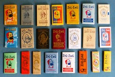 Lot de 22 papiers à cigarette