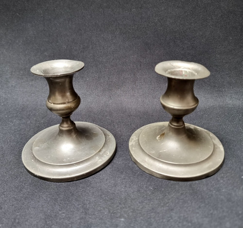 Paire bougeoir ancien - paire,