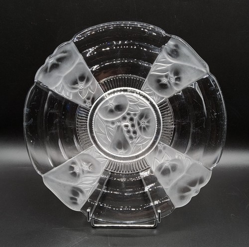Plat verre moulé dépoli - plat,