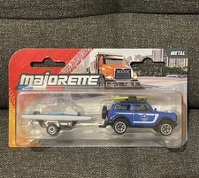 Miniature Majorette Ford Bronco, Remorque et 2 Canoës 1/64 Neuve Boite 2025