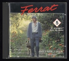 CD ★ Jean Ferrat 1970-1971 Volume 5 ★ ALBUM 21 TITRES DISQUES TEMEY