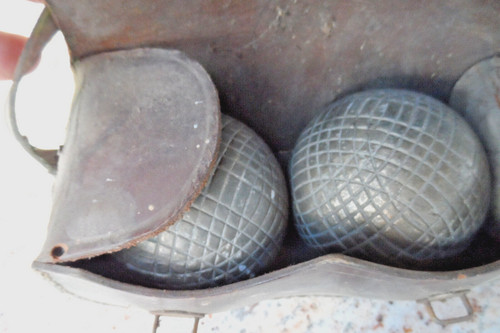 Jeu boules lyonnaise - boules,