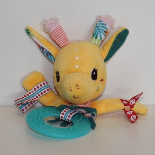 Doudou hochet girafe - doudou,