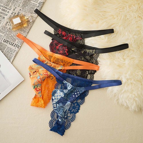 String homme dentelle - , maille
