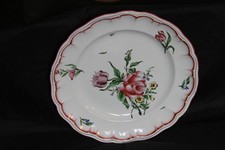 Assiette ancienne Lunéville